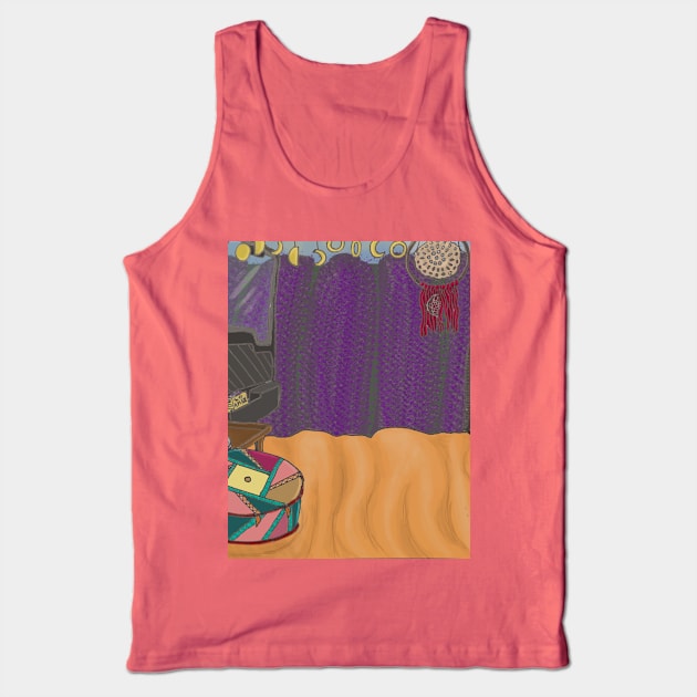 Camper Van Life - purple view Tank Top by Ethereal Designs